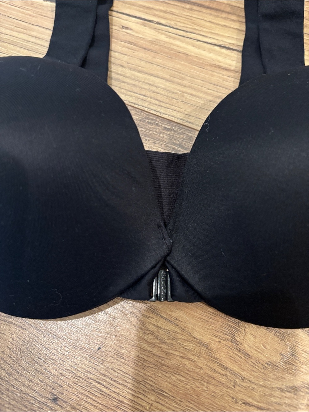 SPANX Black Seamless Full Coverage Bra - Picture 4 of 6